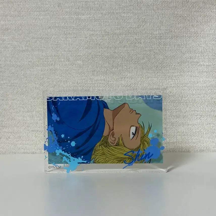 [BUNJANG] Sakamoto Days Asakura Shin Acrylic Block / 사카모토 데이즈 아사쿠라 신 아크릴 블럭 다이소 굿즈