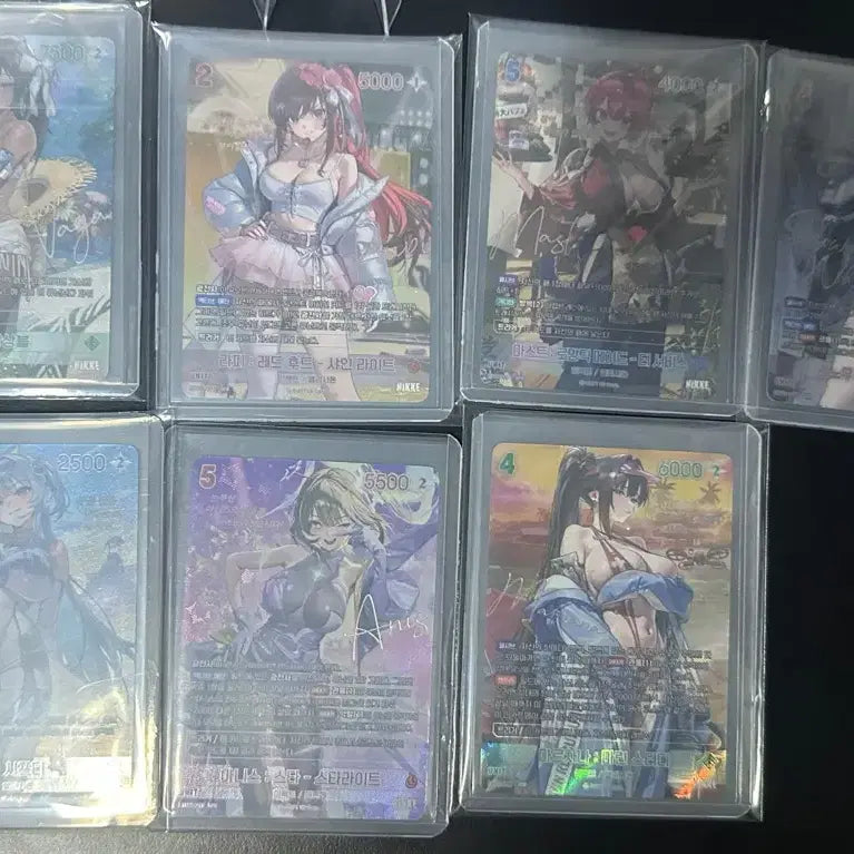[BUNJANG] Nibel Arena Nikke BT08 SPR Bundle Set (7 Cards) / 니벨아레나 니케 BT08 SPR 7장 일괄