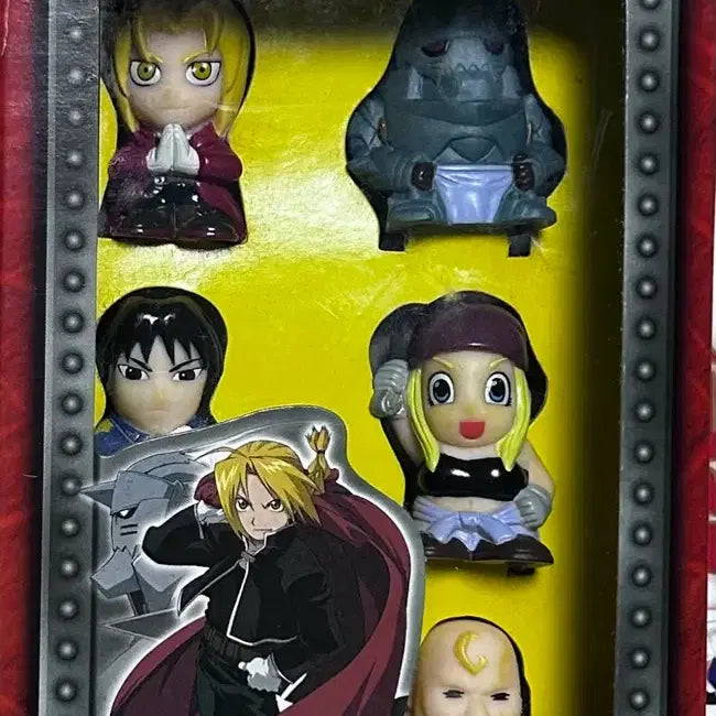 [BUNJANG] Fullmetal Alchemist Puchirara Collection Figure &amp; Magazine Scrap / 강연금 강철의 연금술사 푸치캬라 콜렉션 피규어, 잡지 스크랩