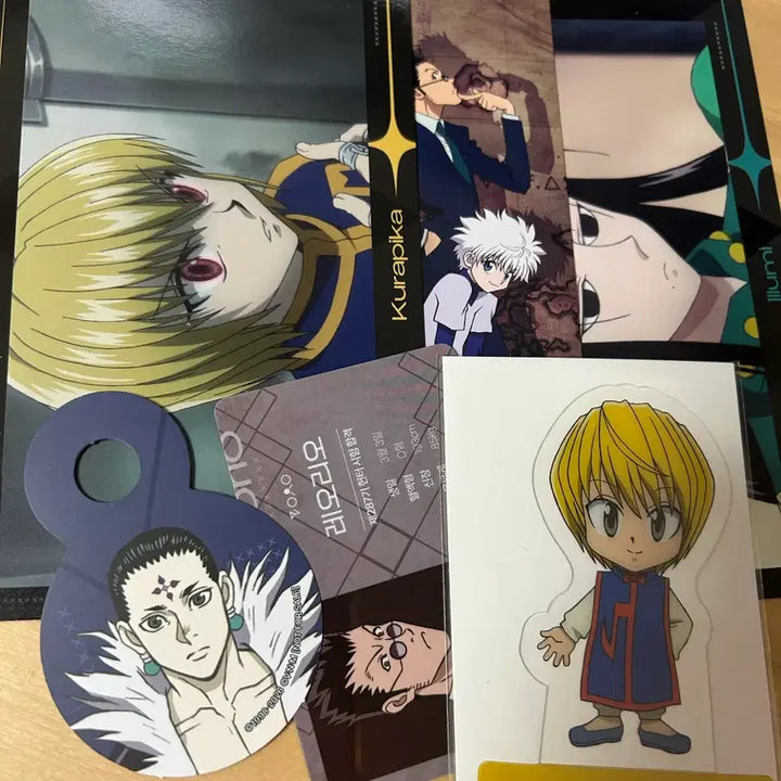 [BUNJANG] Hunter x Hunter Collaboration Cafe Goods Bundle Set / 헌터헌터 콜라보카페 굿즈