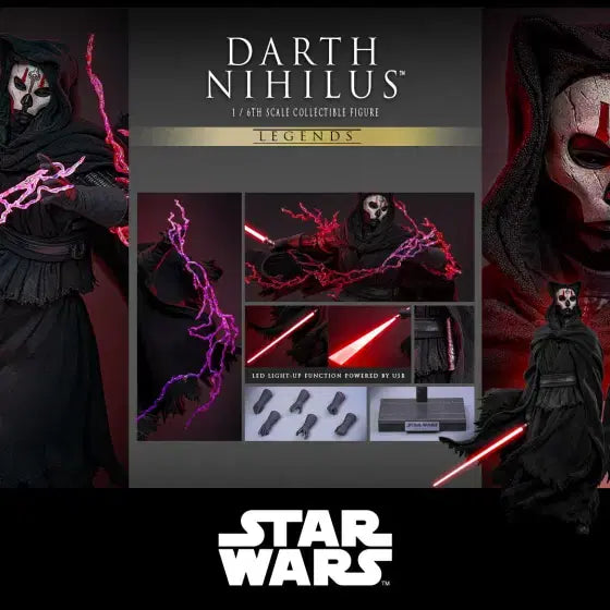 [BUNJANG] Hot Toys VGM72 Star Wars Darth Nihilus Action Figure / 핫토이 VGM72 스타워즈 다스 니힐러스 판매합니다.