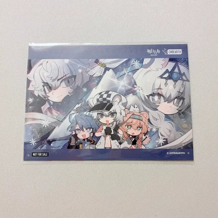[BUNJANG] Arknights SilverAsh Pramanix Snowfall Blessing Postcard Set / 명일방주 명방 설산강림 실버애쉬 프라마닉스 특전 엽서