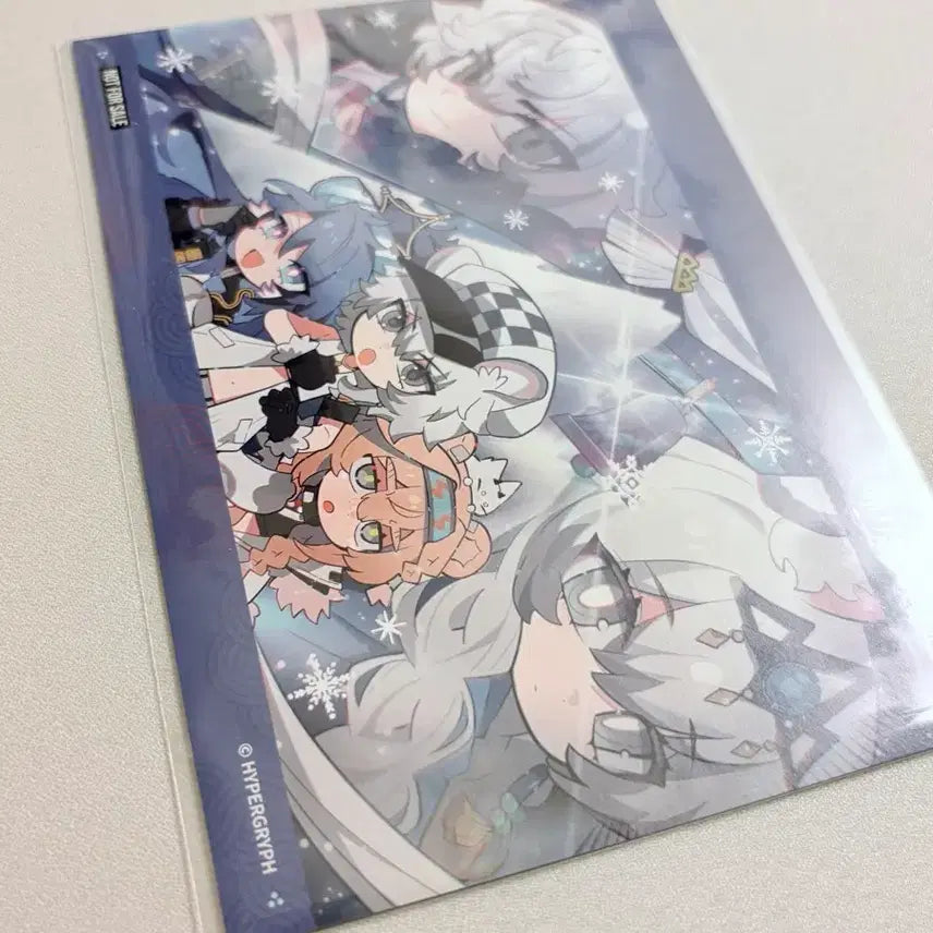 [BUNJANG] Arknights SilverAsh Pramanix Snowfall Blessing Postcard Set / 명일방주 명방 설산강림 실버애쉬 프라마닉스 특전 엽서