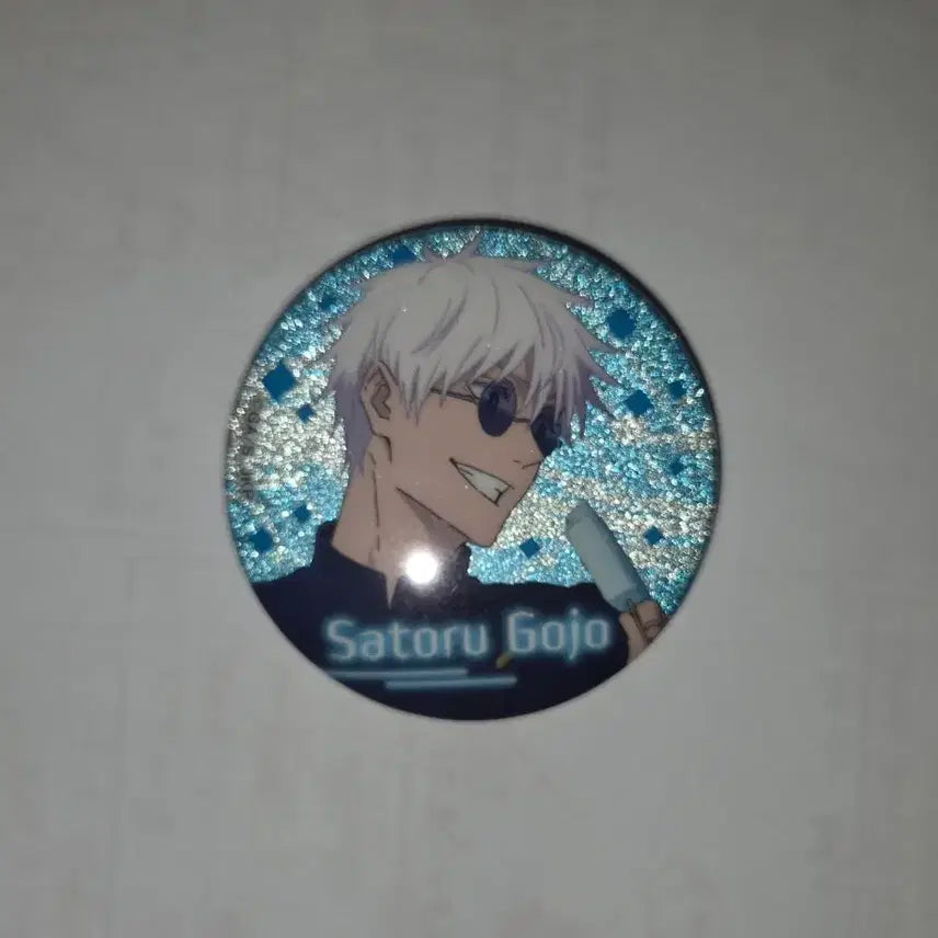 [BUNJANG] Jujutsu Kaisen Gacha Can Badge Satoru Gojo / 주술회전 가챠 캔뱃지 고죠사토루 판매