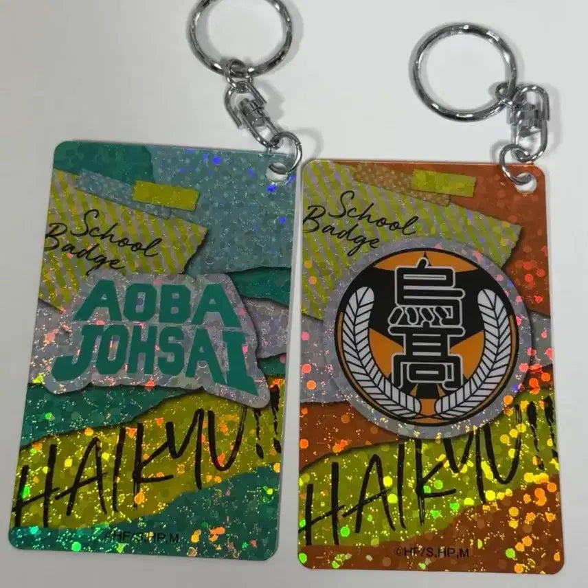 [BUNJANG] Haikyuu!! Lunch Hologram Card Keychain Oikawa / 하이큐 점심 홀로그램 카드키링 오이카와
