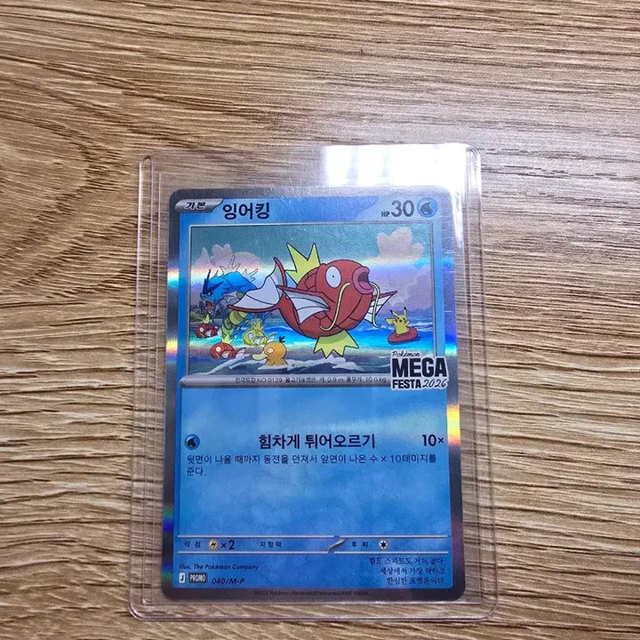 [BUNJANG] Magikarp Photocard Holder / 잉어킹 프로모