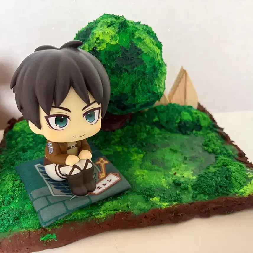 [BUNJANG] Eren Lookup Special Edition Cushion Included Figure / 에렌룩업 특전 방석 포함 단순개봉