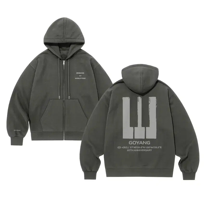 [BUNJANG] BIGBANG Goyang Edition Zip-Up Hoodie / BIGBANG ZIP-UP HOODIE_GOYANG EDITION