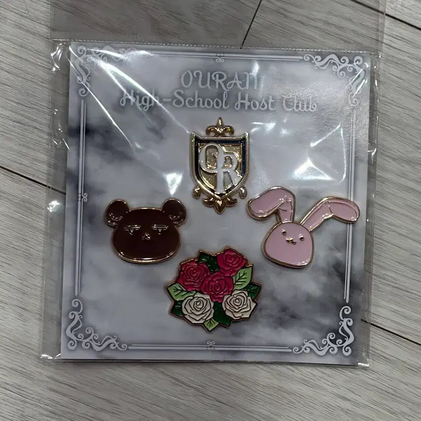 [BUNJANG] Ouran High School Host Club Pin Badge / 오란고교  호스트부 핀 뱃지