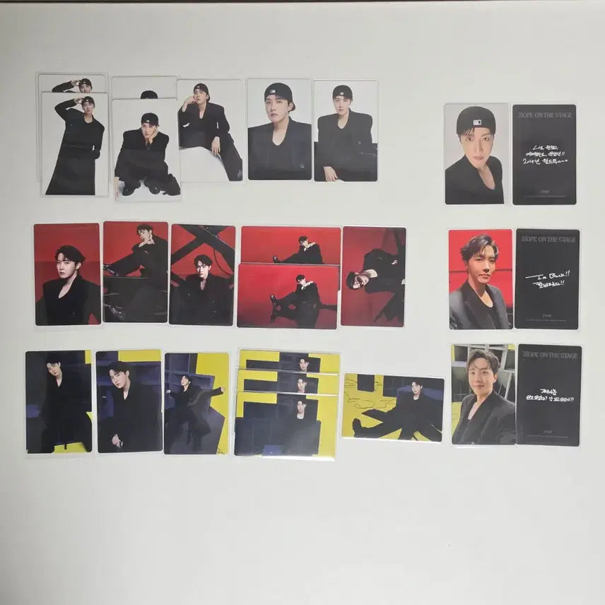 [BUNJANG] J-Hope Hope On The Stage Mini Photocard Bundle Set / all) 제이홉 홉온스 미니포카 홉온더스테이지 hopeonthestage mini photocard