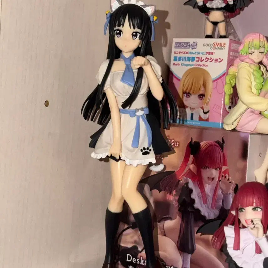 [BUNJANG] K-ON! Nyan-Cafe Mio Akiyama Figure / 케이온 냥카페 미오 피규어