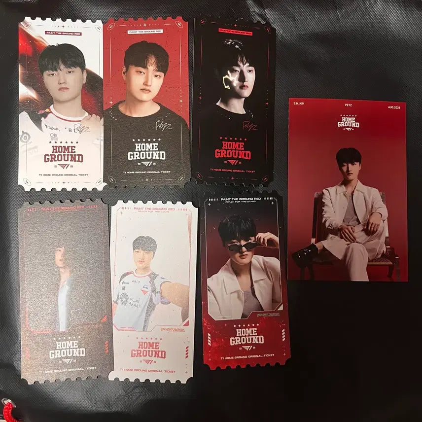 [BUNJANG] T1 Home Ground Phase Ticket + Postcard Set / 티원 홈그라운드 페이즈 티켓 + 엽서 세트