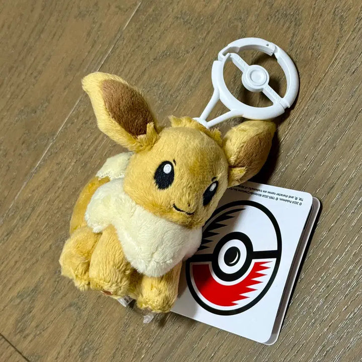 [BUNJANG] Pokemon Eevee Carabiner Keychain (New, Official Japan Pokemon Center) / [포켓몬스터] 이브이 카라비너 키링 새상품 /일본 포센 정품