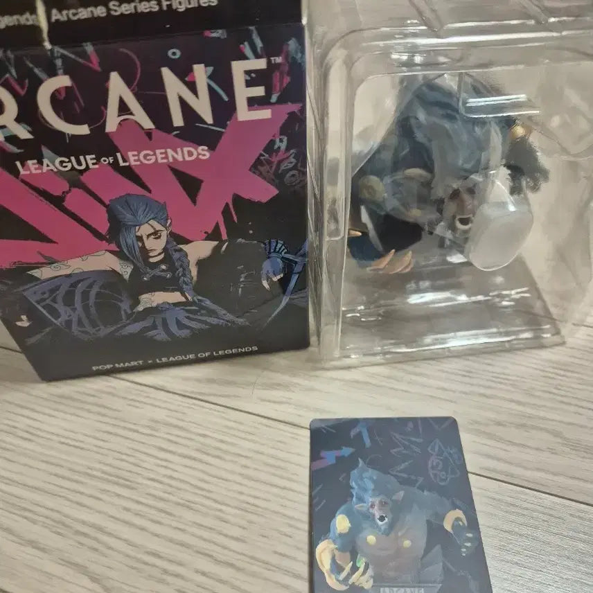 [BUNJANG] Pop Mart Arcane Warwick Figure (Sealed) / [미개봉] 팝마트 아케인 워윅 피규어