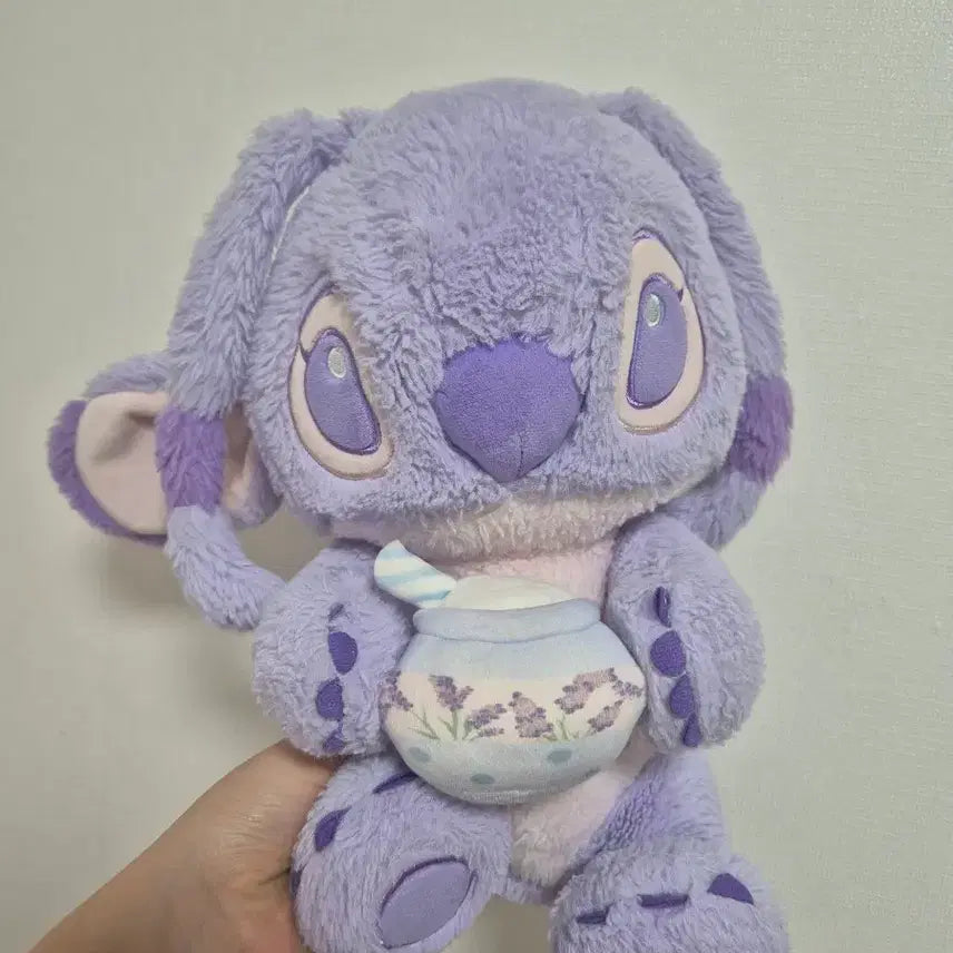 [BUNJANG] Disney Lavender Stitch Plush Doll / (해외구매) 디즈니 연보라 스티치 인형