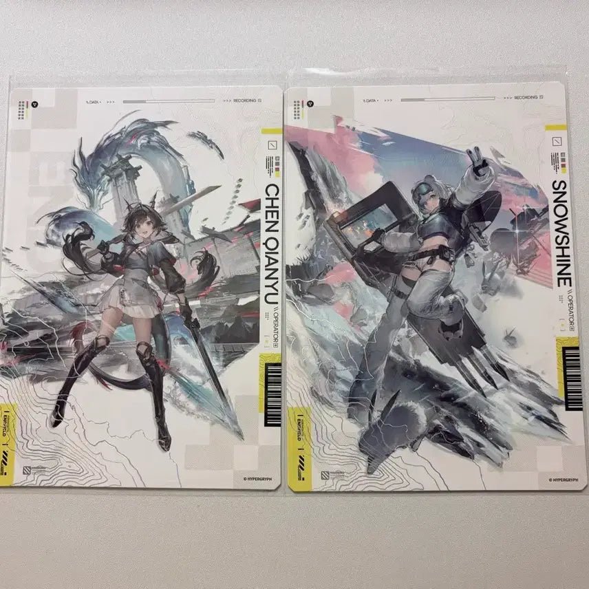 [BUNJANG] Arknights Endfield Jin Tianyu Snowshine Hologram Postcard / 명일방주 엔드필드 엔필 진천우 스노우샤인 홀로그램 엽서