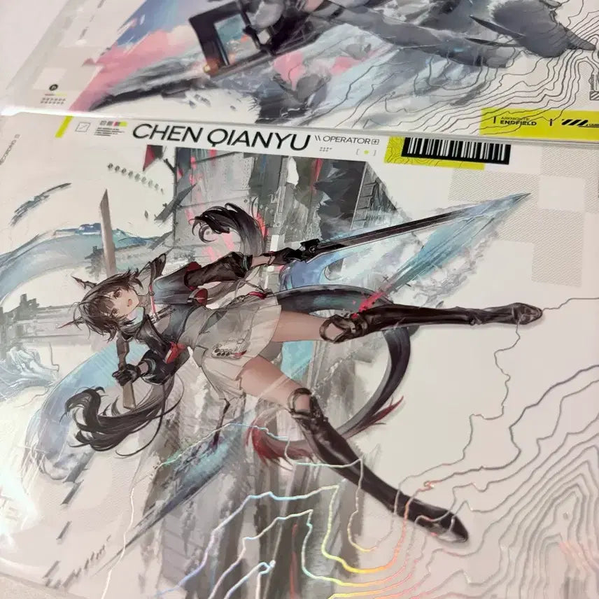 [BUNJANG] Arknights Endfield Jin Tianyu Snowshine Hologram Postcard / 명일방주 엔드필드 엔필 진천우 스노우샤인 홀로그램 엽서