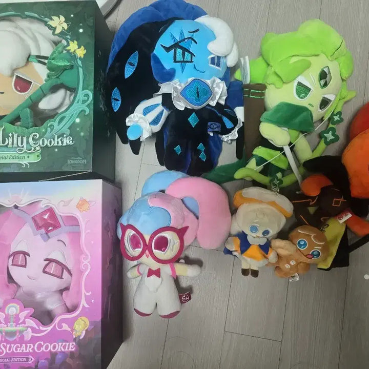 [BUNJANG] Cookie Run Kingdom Plushies Bundle Set / 쿠킹덤 인형 일괄판매