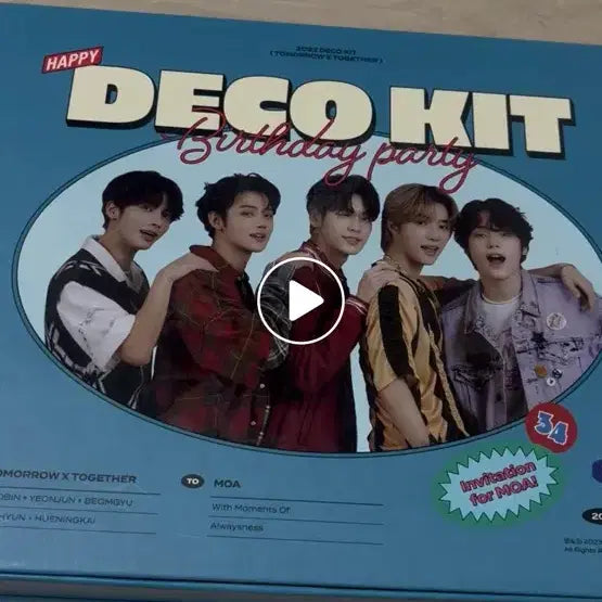 [BUNJANG] TXT (TOMORROW X TOGETHER) 2022 Decokit / 투모로우바이투게더 2022 데코키트