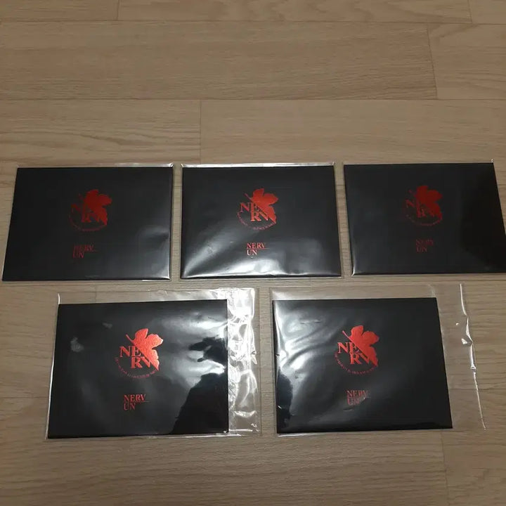 [BUNJANG] Evangelion NERV ID Card Set 5 Types Full Set / 에반게리온 ID 카드 세트 5종 풀세트 일괄