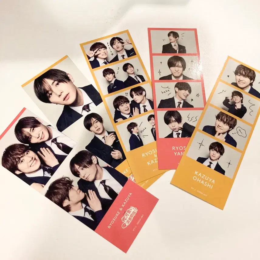 [BUNJANG] Yamada Ryosuke Ohashi Kazuya Ore Kawa Four-Cut Photocard Set / 야마다 료스케 오오하시 카즈야 오레카와 네컷