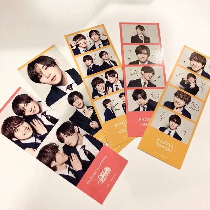 [BUNJANG] Yamada Ryosuke Ohashi Kazuya Ore Kawa Four-Cut Photocard Set / 야마다 료스케 오오하시 카즈야 오레카와 네컷