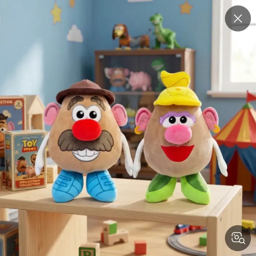 [BUNJANG] Mr. &amp; Mrs. Potato Head Medium Doll Bundle Set / 미스터미세스 포테이토헤드 중형인형 일괄