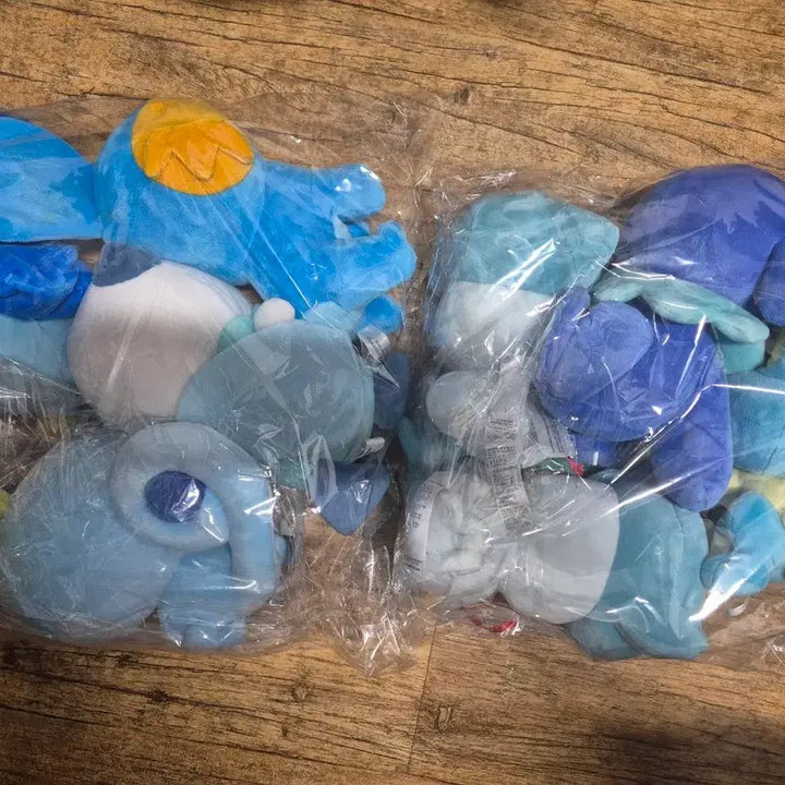 [BUNJANG] Pokemon Water-Type Starter Plush Bundle / 포켓몬 물포켓몬 스타팅 인형 일괄