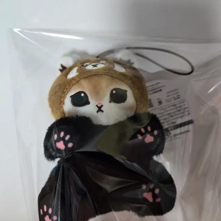 [BUNJANG] Mofusand Lesser Panda Mascot Keychain Doll / [새상품]모프샌드 모후샌드 레서팬더 판다 마스코트 키링 인형