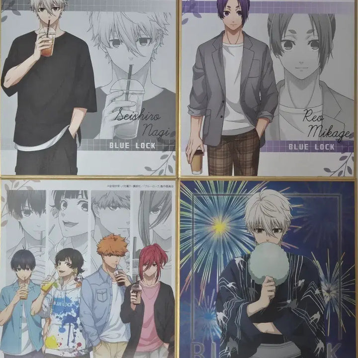 [BUNJANG] Blue Lock Merchandise Bundle (Color Paper, Badges, Acrylic Stands, Keychains) / (추가/탈덕처분/대량추가!!) 블루록 색지/ 뱃지/ 아크릴 스탠드 키링 판매합니다! 덤도 드려요!!!