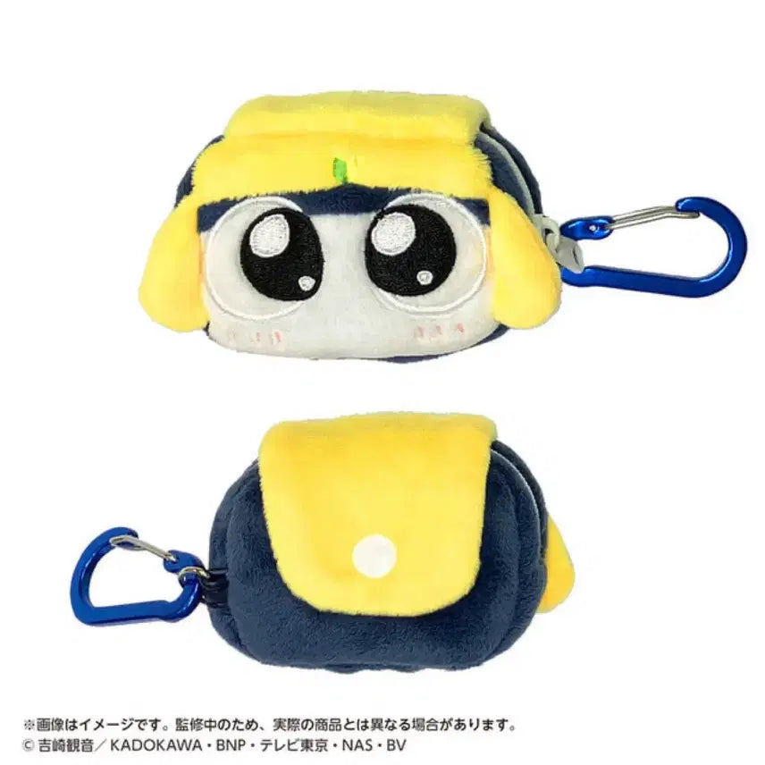 [BUNJANG] Keroro Gunso Tamama Carabiner AirPods Pouch Keychain / 개구리 중사 케로로 타마마 카라비너 에어팟 파우치 키링