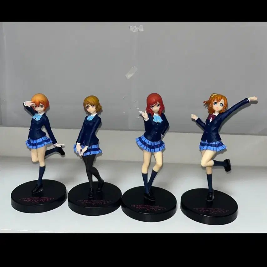 [BUNJANG] Love Live! Muse School Uniform Figures Honoka, Rin, Maki, Hanayo Bundle Set / (4개 일괄) 러브라이브 뮤즈 교복 피규어 호노카,린,마키,하나요 (박스O)