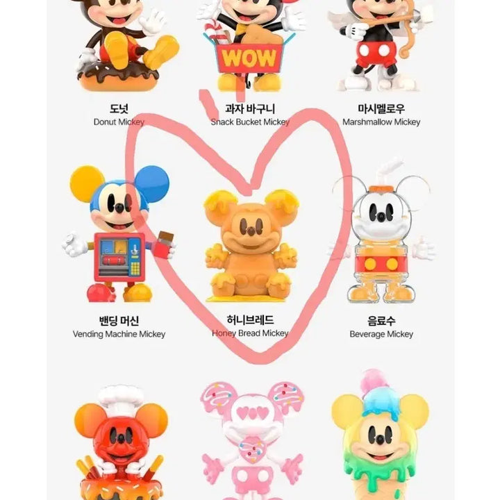 [BUNJANG] Pop Mart Eternal Childhood Honey Bread Mickey Mouse / 팝마트 영원한동심 허니브레드 미키마우스 판매