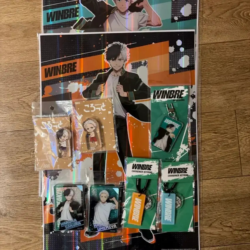 [BUNJANG] Wind Breaker Umemiya Sakura Goods Set Acrylic Keychain Poster / 윈드브레이커 우메미야, 사쿠라 굿즈