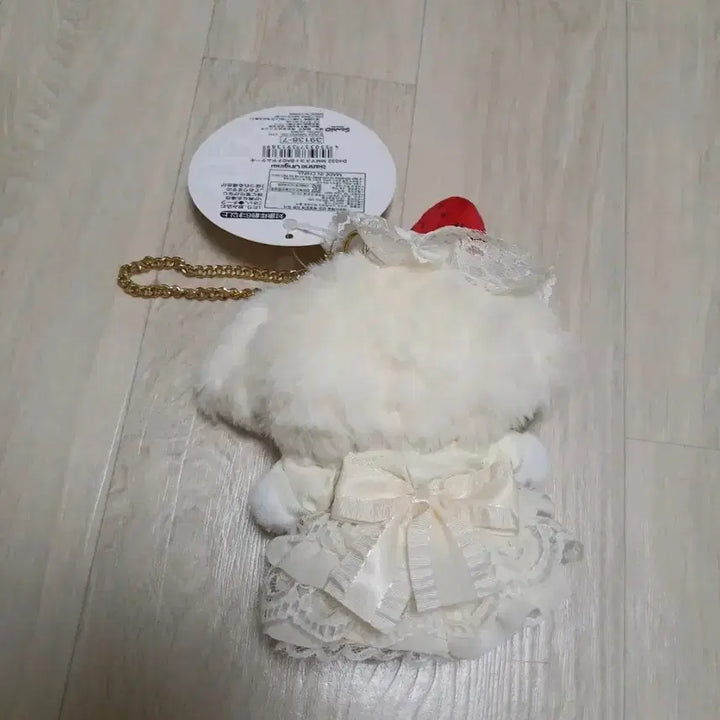 [BUNJANG] Sanrio My Melody Shortcake Mascot Keychain Doll / 산리오 마이멜로디 쇼트케이크 마스코트 인형 키링