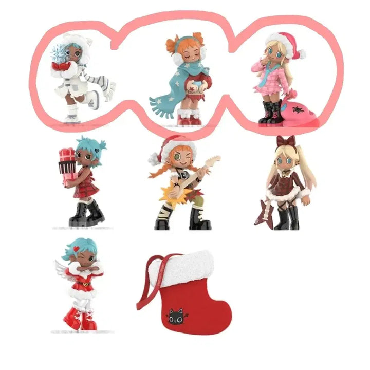 [BUNJANG] Pop Mart Mini Peach Riot Holiday Mixtape Series (3 Types) Bundle Set / 팝마트 미니 피치라이엇 홀리데이 믹스테이프 시리즈 일괄판매(3종)