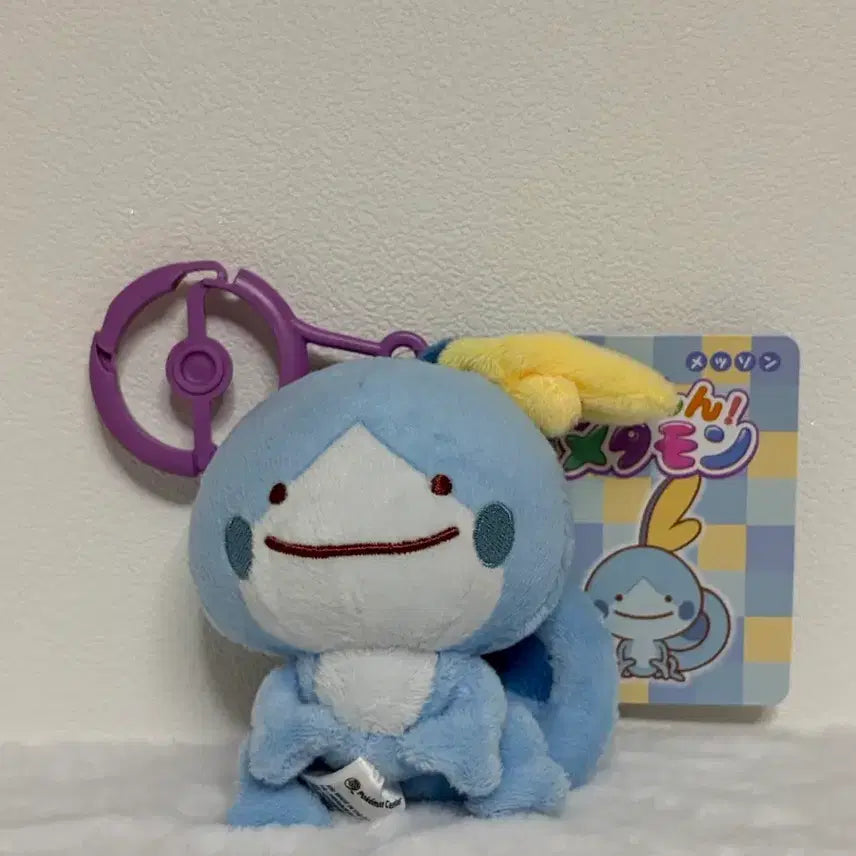 [BUNJANG] Pokemon Metamong (Transforming Woolemur) Mascot Doll Keychain / 변신 울머기 마스코트 인형 키링 판매 포켓몬 무릉도원 메타몽 별빛낙원