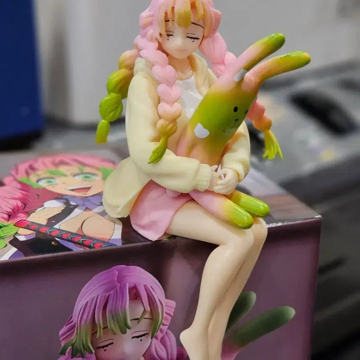[BUNJANG] Kanroji Mitsuri Noodle Stopper Figure (Knockoff) / 귀멸의 칼날 칸로지 미츠리 피규어 누들스토퍼 가품