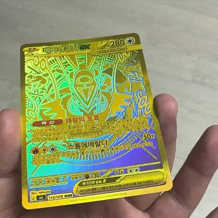 [BUNJANG] Mega Rayquaza Mur Card Holder / 메가레쿠쟈 MUR