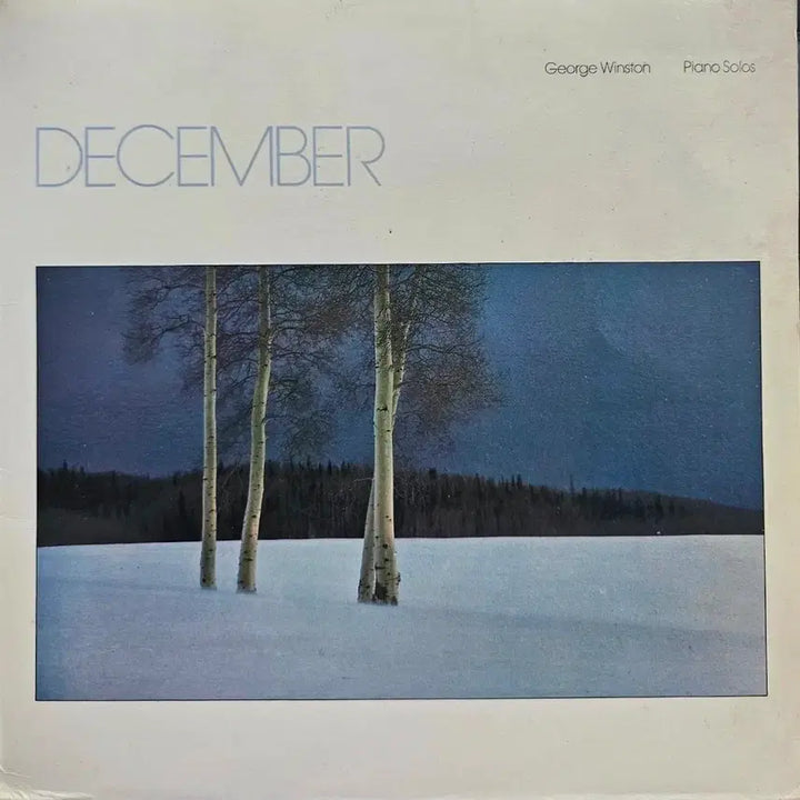 [BUNJANG] George Winston December LP / 조지 윈스턴 December LP