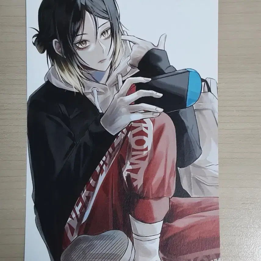 [BUNJANG] Haikyuu!! Kenma Kozume Unofficial Postcard / 하이큐 켄마 비공식 엽서