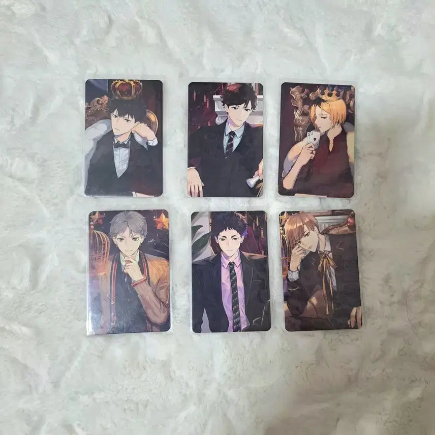 [BUNJANG] Haikyuu!! Rimuumu Bundle Set Photocards (Kageyama, Oikawa, Kenma, Suga, Akaashi, Shirabu) / 하이큐 리무무 포토카드 일괄 카게야마 오이카와 켄마 스가 아카아시 시라부