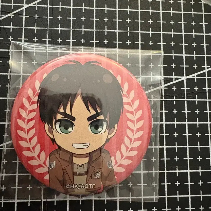 [BUNJANG] Kujimate Eren Can Badge / 쿠지메이트 에렌 캔뱃지