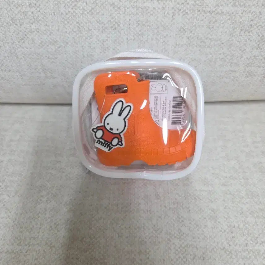 [BUNJANG] Miffy Orange Rain Boots / (새상품) 미피 오렌지색 장화