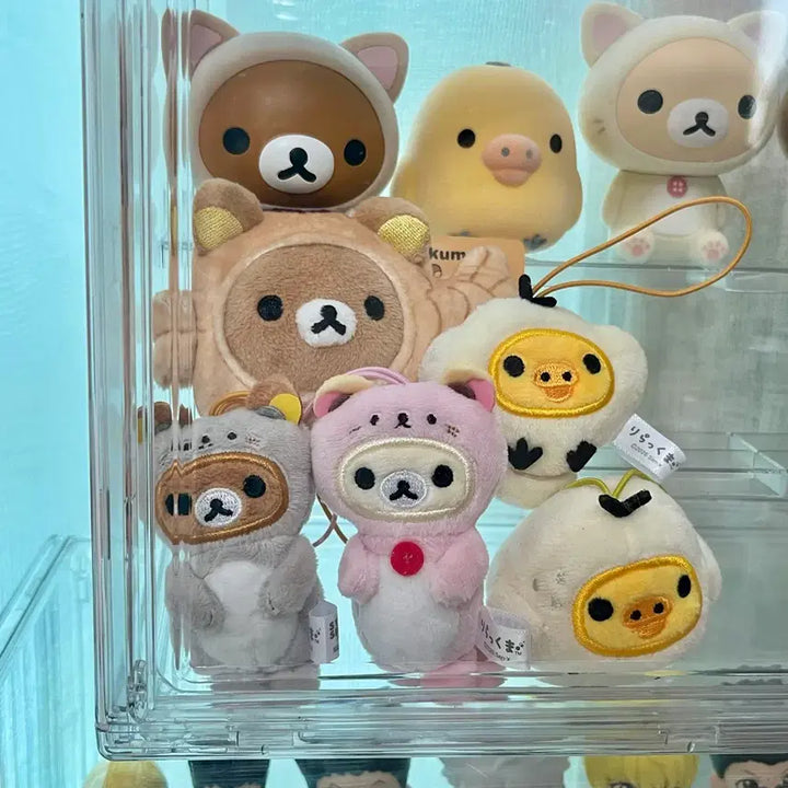[BUNJANG] Rilakkuma Sea Otter Gacha 4 Types Bundle Set / 리락쿠마 해달 가챠 4종 일괄