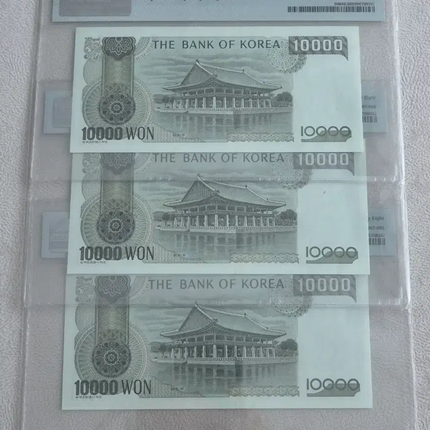 [BUNJANG] Bank of Korea 4th Issue 10,000 Won (Ra Man Won) PMG 68 EPQ Graded Banknote / [한국은행] PMG 68등급 4차만원 (라만원) 고등급 그레이딩 지폐