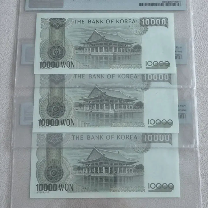 [BUNJANG] Bank of Korea 4th Issue 10,000 Won (Ra Man Won) PMG 68 EPQ Graded Banknote / [한국은행] PMG 68등급 4차만원 (라만원) 고등급 그레이딩 지폐