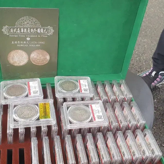 [BUNJANG] Morgan Dollar Coin Set (1878-1890) / 모건달러 코인 세트 (1878-1890)
