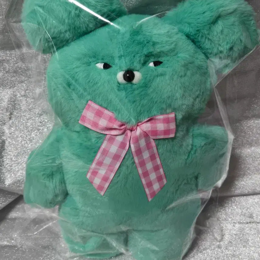 [BUNJANG] Wasabi Bear Backpack Bag Plush / [새상품]와사비 베어 백팩 가방 인형