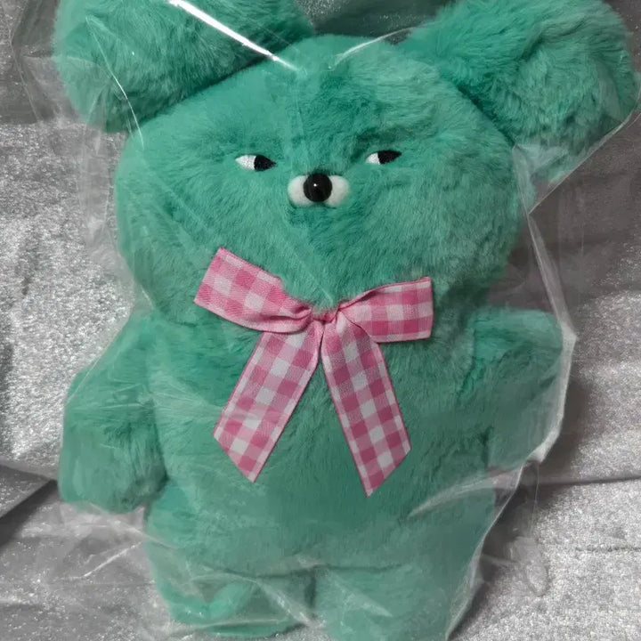 [BUNJANG] Wasabi Bear Backpack Bag Plush / [새상품]와사비 베어 백팩 가방 인형